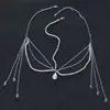 Cadena para la Frente Estilo Super Hada Traje Antiguo para Mujer, Accesorio para el Cabello de Princesa, Colgante de Borla para Cejas de Novia Tradicional, Cadena para la Cabeza Cos Estilo Exótico