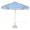 Venda Direta de Fábrica Guarda-Sol de Praia Cor Madeira Liga de Alumínio Coluna Central Guarda-Sol Comercial Ponto Turístico Hotel Guarda-Sol Externo Grande
