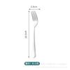 Conjunto de talheres de aço inoxidável 304 1010 Faca de bife ocidental e garfo colher colher de sobremesa colher de café pode ser impresso logotipo