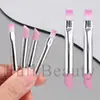 Ferramenta de Manicure Nova Transfronteiriça Full Beauty Bastão de Polimento de Quartzo Dupla Face Ferramenta de Escova de Limpeza de Polimento de Gravação
