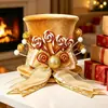 Decoraciones de Navidad 2026 Nuevos Adornos para Árbol de Navidad Ambiente para Sala de Estar en Casa Colgantes de Papá Noel Navideño con Lazos