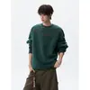 Sudadera con cuello redondo bordada de peso pesado American cleanfi para hombre, moderna, primavera y otoño 2026, suéter versátil deportivo retro