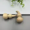 Colgante de Calabaza de Madera de Durazno Pixiu Artesanía de Madera Maciza Tallada en Madera de Durazno Colgante para el Hogar del Coche Llavero de Cuerda Roja Calabaza
