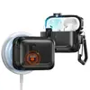 Estojo Protetor Aplicável de Fábrica para Apple AirPods Pro2 Estojo Protetor Criativo para Fones de Ouvido Airpods 3ª Geração Estilo Mecha