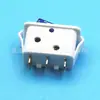 Interruptor 3P de Duas Posições em Forma de Barco, em Forma de Arco, com Luz Indicadora, Interruptor de Energia, Interruptor de Régua de Energia, 250V 16A 20A