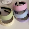 Diadema de Punto Rayada de Colores Caramelo con Ala Ancha, Simple y Versátil, Adecuada para Salidas Diarias, Nuevo Estilo de Accesorio para el Cabello