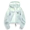 Chaqueta de Verano para Mujer, Moderna y a la Moda, Versátil, Ligera, Transpirable, Sensación de Hielo, Ropa con Protección Solar