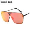 Gafas de sol de una sola lente de moda Jamie 3165 para parejas, estilo callejero, gafas de sol con lentes de colores