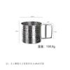 Fábrica mayoreo acero inoxidable semiautomático manual tamiz de harina fino prensado a mano cocina tamiz de polvo herramientas para hornear pasteles