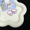Dibujos Animados Brillo Sanrio Tendón de Goma Pequeño Cuerda para el Pulgar Cabello Dulce Corazón de Niña Trenza Linda Anillo Pequeño de Cabello de Alta Elasticidad Accesorios para el Cabello