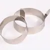 Sartén Engrosada Grande y Pequeña de Acero Inoxidable 304 para Tortillas, Molde Redondo para Tortillas, Anillo Creativo para Tortillas, Modelo de Tortilla