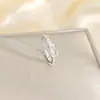 Anillo Ladrillo de Diseño Nicho de Alta Gama Lujo Accesible para Mujer Moda Europea y Americana Creativo Zirconia Chapado en Oro Anillo Abierto Ajustable