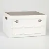 Caixa de armazenamento externa caixa de armazenamento de porta-malas de carro caixa de armazenamento dobrável para carro caixa de armazenamento de plástico impressão de presente LOGOTIPO
