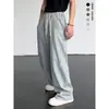 Venda Direta da Fábrica, Comércio Exterior, Venda Quente Transfronteiriça Calças Casuais Retrô Americanas para Homens, Design High Street Calças Longas de Corte Reto Atacado