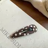 Estilo Coreano Nuevo Otoño Invierno Lana Flor Pequeña Pinza para el Cabello Pinza para Flequillo Pinza Lateral para Cabello Rebelde Linda Bonita Pinza Lateral Pinza BB Pasador