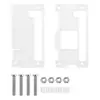 Case Acrílico para Raspberry Pi Zero 2W Raspberry Pi0 2W Capa Protetora Transparente com Dissipador de Calor
