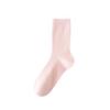 Meias Femininas Finas, Cor Sólida, Malha de Verão, Respiráveis, Frescas e Versáteis, Meias da Moda até a Panturrilha, Meias com Laço Vazado, Meias Brancas Pequenas