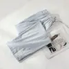 Pantalones de pijama de gasa de algodón puro para mujer para primavera y verano, Pantalones largos a cuadros simples para hombre, Pantalones holgados de talla grande para casa, Estilo fino