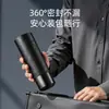 Taza Termo de Titanio Puro Taza Negra Pequeña de Titanio Taza de Té Estofado de Doble Capa Magnética Taza de Agua para Regalo Taza para Preparar Té en Coche y Oficina