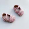 2025 Verano Nuevo Producto Zapatos de Princesa para Bebé Niña Zapatos Individuales Suaves para Niños Velcro Salida Zapatos con Suela Inferior Zapatos Pequeños de Cuero para Bebé