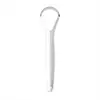 Raspador de lengua de acero inoxidable limpiador de recubrimiento lingual cepillo para la lengua raspador de recubrimiento lingual dispositivo para recubrimiento lingual herramientas de cuidado de limpieza bucal