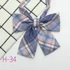 Accesorios de Uniforme a Cuadros con Corbata de Moño Estilo Universitario Japonés Corbata de Moño JK Corbata Pequeña Camisa de Mujer Uniforme Académico