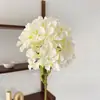 Directo de fábrica flor de hortensia artificial nueva flor de dopamina multicolor decoración de boda para el hogar arreglo floral en jarrón