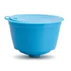 Comercio exterior reciclaje taza de filtro de cápsula de café rellena multi-fun cool dolce carcasa de repuesto de cápsula original