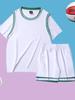 Traje de Baloncesto de Manga Corta de Malla para Mujer Falso de Dos Piezas Impresión DIY Traje de Baloncesto Pequeño y Mediano Pantalones para Hombre Forrados Traje de Equipo