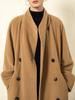 ~Yodo Vintage No. 001 Abrigo de Cachemira para Mujer, Otoño/Invierno, Resultados de la Prueba de Composición del Abrigo de 30% Cachemira