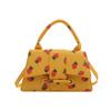 Nova Moda Feminina 2024 Bolsa Morango Portátil Bolsa Transversal Bolsa de Mão Simples Bolsa de Ombro Casual Menina Bolsa Pequena