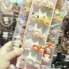 Lindos Pasadores Luminosos de Frutas de Dibujos Animados Sanrio para Niños, Adorables Pinzas para Flequillo de Niña Pequeña, Pasadores, Accesorios para el Cabello al por Mayor