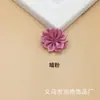 Ponto 4cm16 pétalas octogonal fita de poliéster flor artesanal acessórios para adereço de cabeça DIY sapatos e chapéus acessórios de vestuário acessórios