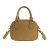 Bolso Bowling Retro Elegante de Nicho para Mujer 2026 Modelo Nuevo de Primavera Bolso de Hombro Único Cruzado Bolso de Mano con Textura de Alta Calidad