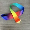 Em estoque Fita de medalha de premiação por transferência de calor Tira de tecido Gancho Cordão de pescoço Cordão de medalha de premiação impresso O conteúdo pode imprimir caracteres