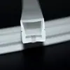 Fita de LED de Silicone em Ângulo Reto em Forma de Leque para Interior e Exterior Baixa Voltagem Impermeável Flexível Linha de Luz de Canto de 90 Graus