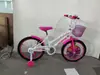 Bicicleta de Princesa 12 pulgadas 16 pulgadas Bicicleta Infantil Bicicleta Deportiva para Niñas para Niños de 2-3-6 Años Bicicleta con Pedales para Niños