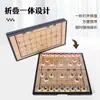 Ajedrez Magnético Ajedrez Chino Set Caja Plegable Grande Almacenamiento Tablero Magnético Niños Venta al por Mayor
