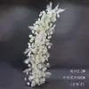 Adereços de Casamento: Arco Floral em Forma de Chifre, Cenário de Palco, Painel Curvo Pronto para Casamento ao Ar Livre