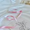 Rollo Grande de 50 Yardas Accesorios de Satín, Cinta Plateada, Accesorios para el Cabello con Moño, Nuevos Accesorios Florales Decorativos Estilo Coreano
