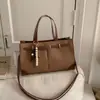 Bolsa Tote de Inverno 2025 de Alto Valor para o Dia a Dia Transfronteiriça Grande Capacidade Bolsa de Ombro Feminina Bolsa Vintage