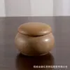 Mini tarro de cerámica pequeño para té, botella de crema labial, tarro sellado para almacenamiento de ungüento, pastillas, bálsamo cosmético, polvo