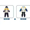 Uniforme Escolar para Estudiantes de Primaria Conjunto de Tres Piezas Ropa de Jardín de Infancia Ropa de Primavera y Otoño Ropa de Clase para Niños de Primer Grado traje Otoño e Invierno