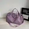 Nova bolsa de ginástica, bolsa de armazenamento de bagagem esportiva para yoga à prova d'água com compartimento separado para sapatos, bolsa transversal de grande capacidade para viagens curtas