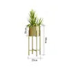 Estante de flores para sala de estar nórdica, prateleira de armazenamento, varanda interna, de chão, moderna, simples, de ferro, verde, suporte para vaso de planta rabanete