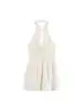 Comercio Exterior Transfronterizo de Aliexpress Vestido Mini Elegante de Verano 2026 Estilo Francés con Cuello Halter para Mujer