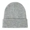 Gorro de punto transfronterizo 60g para mujer, otoño e invierno, a prueba de frío, cálido, versátil, casual, moda, gorro de lana