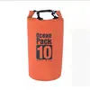 Bolsa Impermeável de PVC para Exterior Mais Vendida Transfronteiriça Mergulho Rafting Alças de Ombro Única e Dupla Bolsa Impermeável Flutuante Bolsa Balde Impermeável para Natação