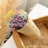 Embalagem de Produto Acabado com Flores Secas, Presente de Flores Eternas, Lembrança, Decoração de Flor Natural para Carro, Atacado de Fabricante de Yunnan