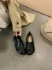 Zapatos de Primera Cita Estilo Retro con Punta Dividida y Boca Profunda para Mujer, Zapatos Casuales Retro Mary Jane